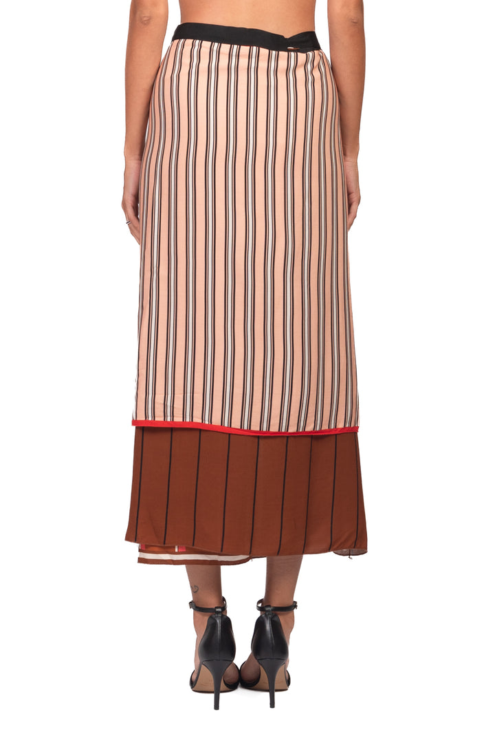 Tensione In - Gonna lunga rigata Art. PE260426