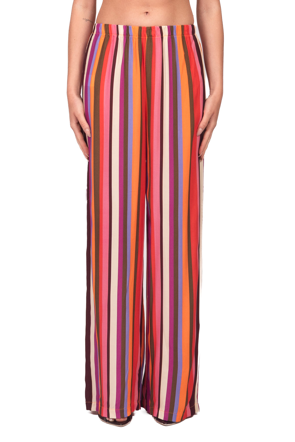 Tensione In - Pantalone rigato multicolor Art. PE260459