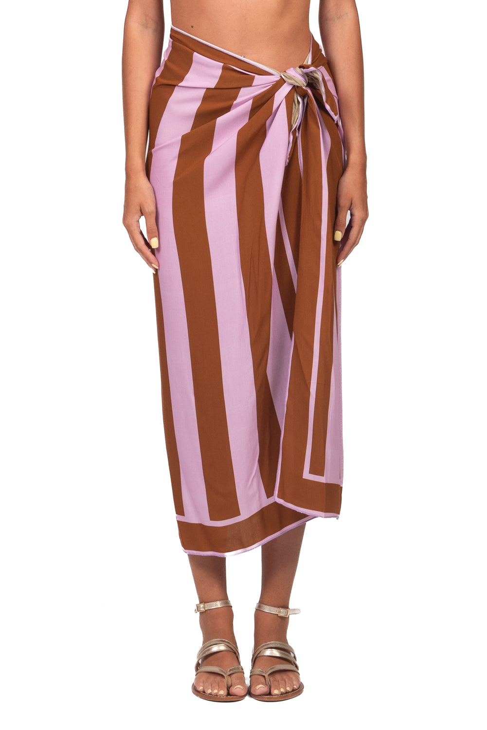 Tensione In - Gonna lunga rigata Art. PE260440