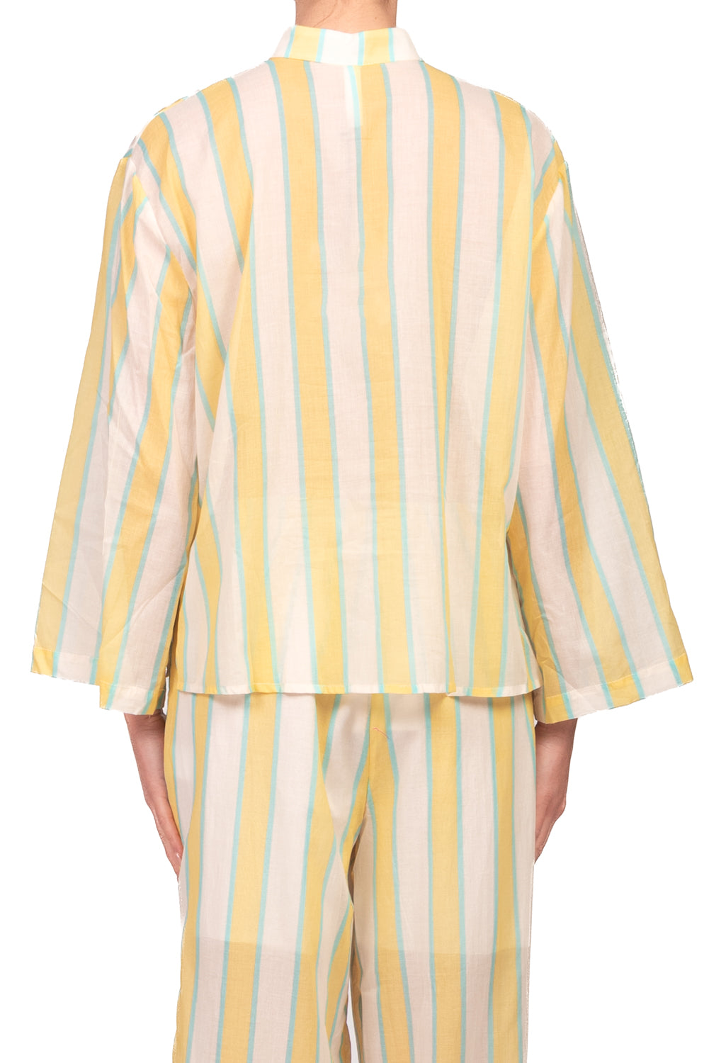 Tensione In - Camicia rigata in mussola Art. PE260467