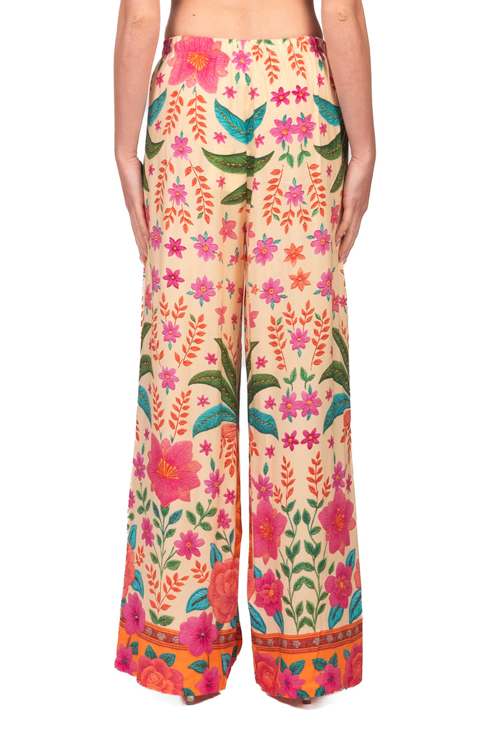 Tensione In - Pantalone fantasia palme Art. PE260999