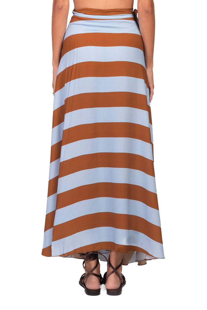 Tensione In - Gonna trapezio rigata Art. PE260437