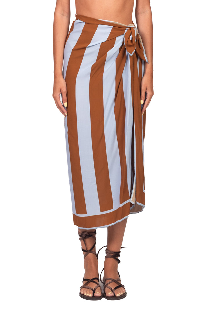 Tensione In - Gonna lunga rigata Art. PE260440