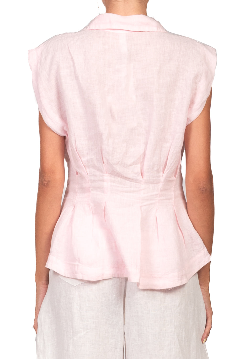 Tensione In - Camicia sfiancata in lino Art. S26CL19