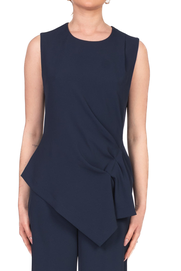 Vicolo - Top smanicato arricciato Art. TAB1687