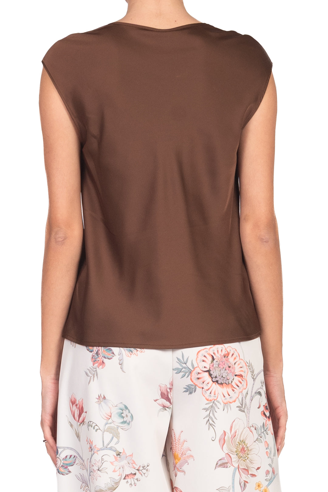 Imperial - Blusa in satin scollo v Art. REH0LDG