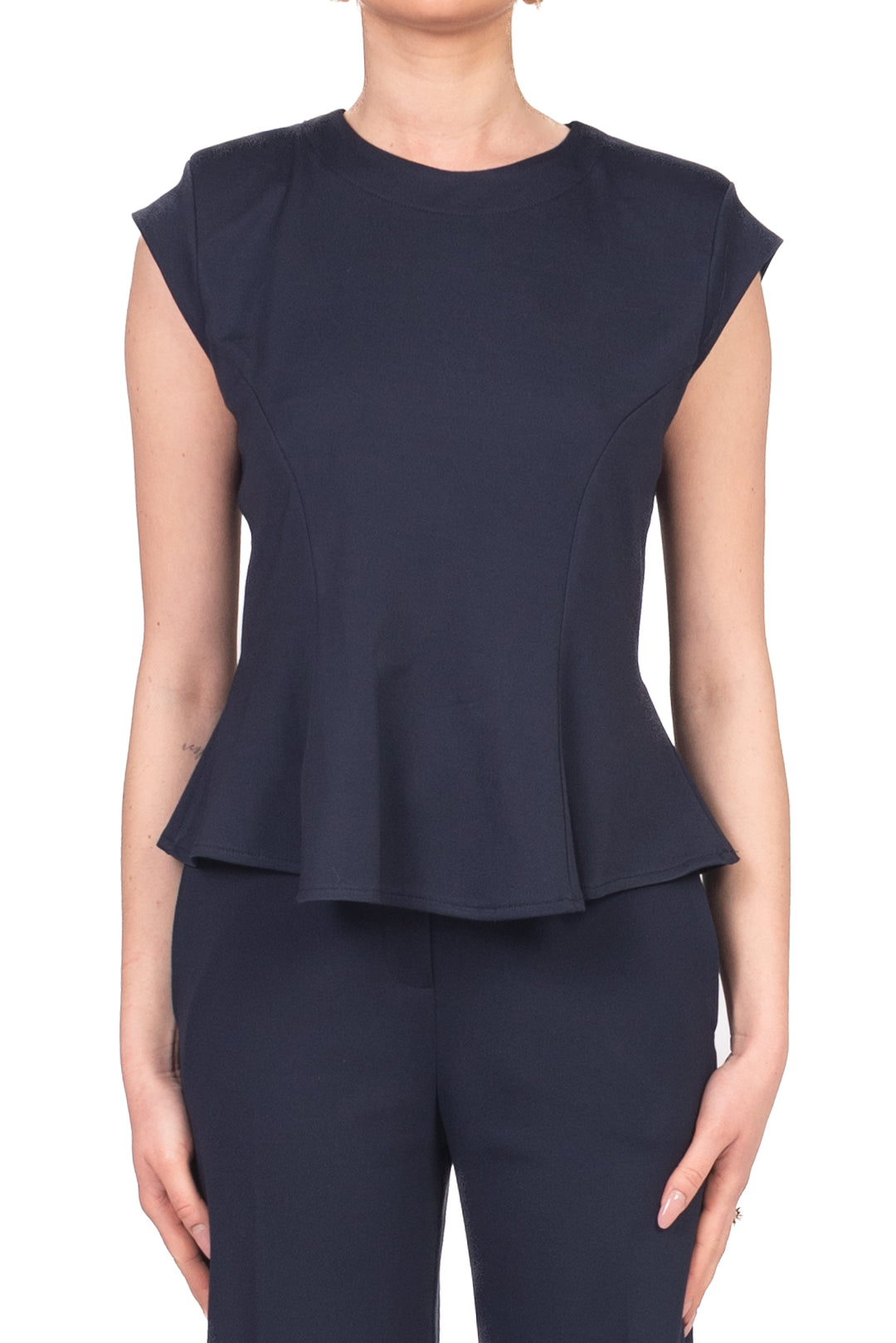 Tensione In - Top sfiancato in punto Milano Art. 26C4504