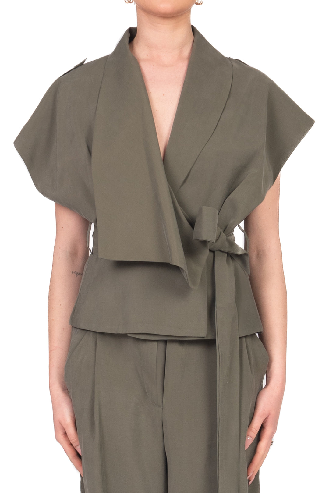 Dixie - Completo gilet con fusciacca e pantalone barrel Art. LAIDYDI/PDUOYDI