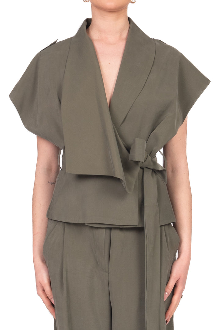 Dixie - Completo gilet con fusciacca e pantalone barrel Art. LAIDYDI/PDUOYDI