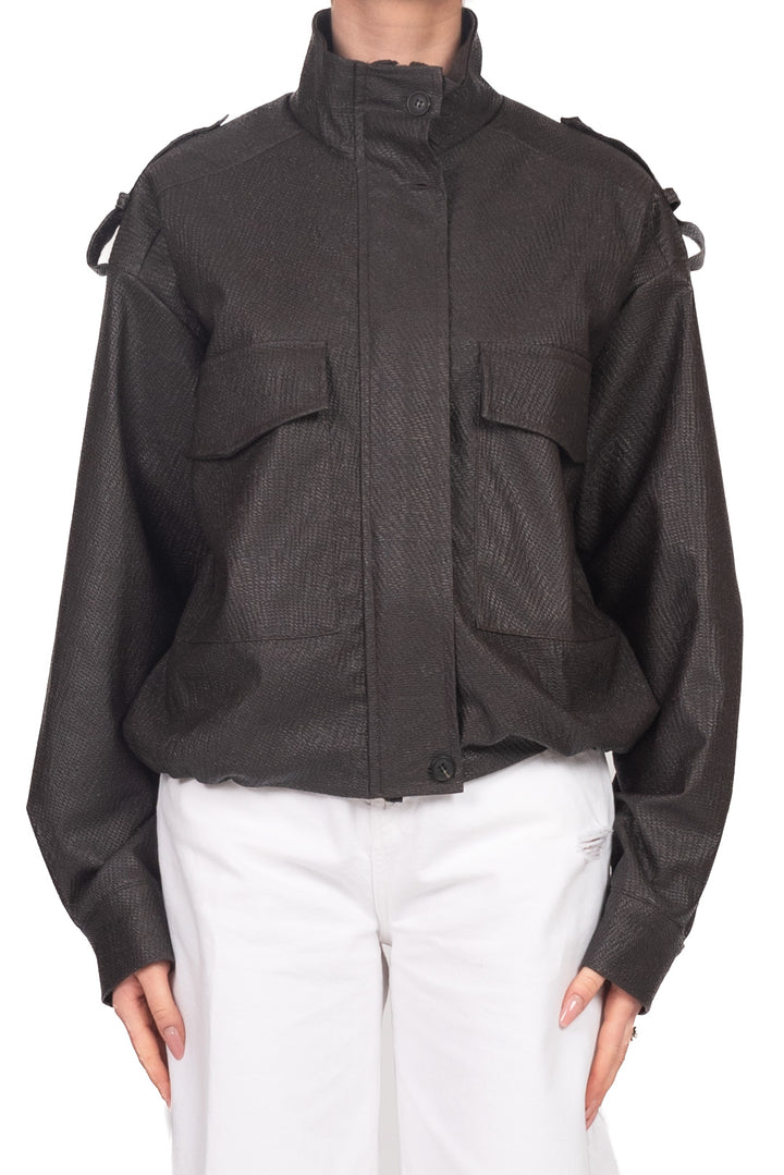 Vicolo - Bomber ecopelle tramato Art. TAB1613