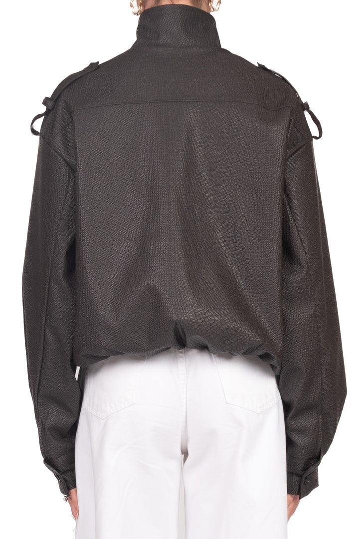 Vicolo - Bomber ecopelle tramato Art. TAB1613