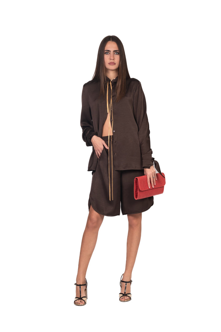 Vicolo - Camicia in satin Art. TAB1726