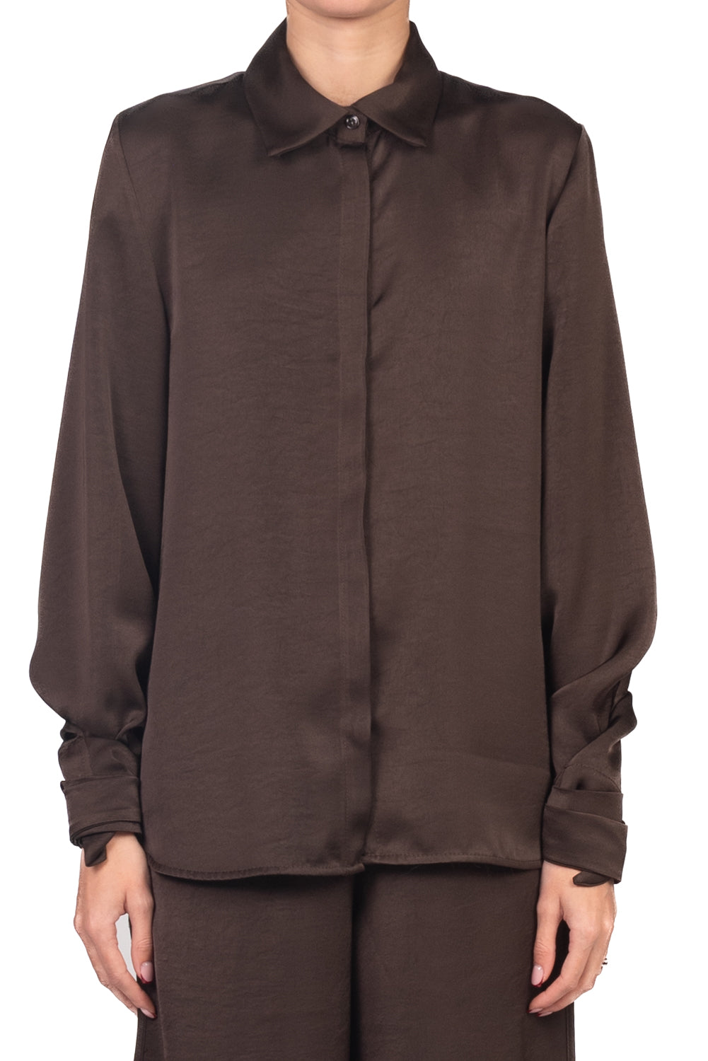 Vicolo - Camicia in satin Art. TAB1726