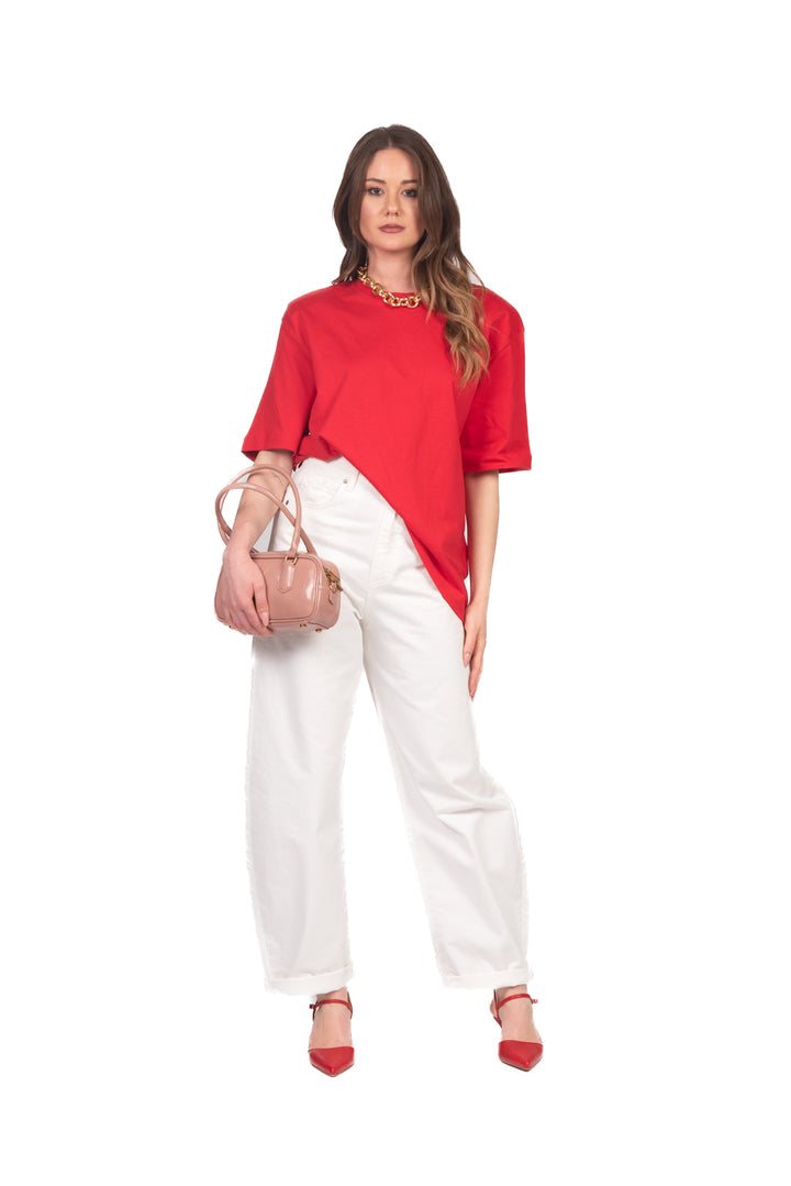 Dixie - T-shirt asimmetrica con spalline Art. T262A117