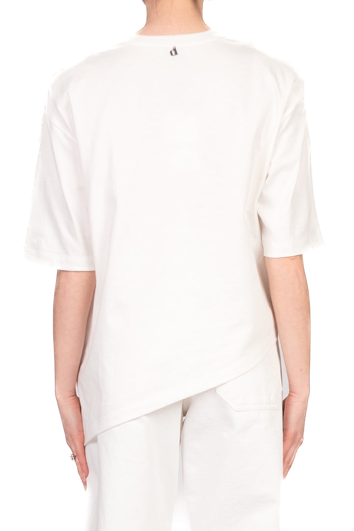 Dixie - T-shirt asimmetrica con spalline Art. T262A117