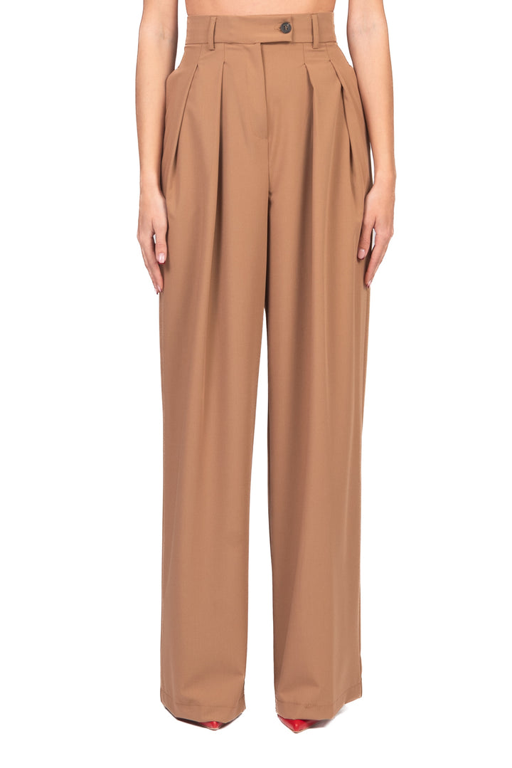 Tensione In - Pantalone palazzo chiusura asimmetrica Art. 26P4364