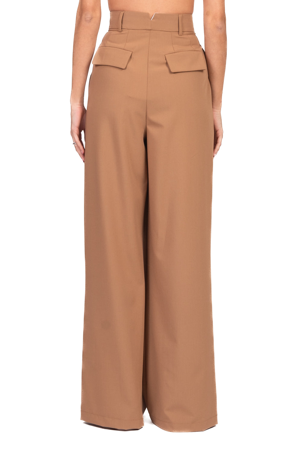 Tensione In - Pantalone palazzo chiusura asimmetrica Art. 26P4364