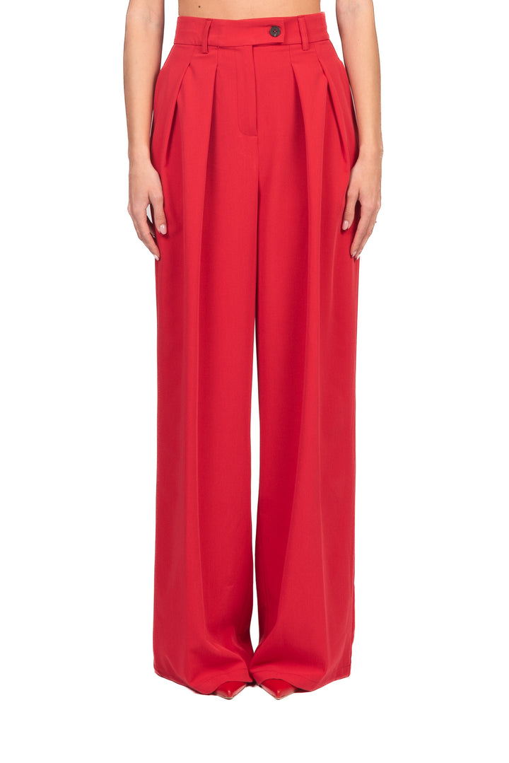 Tensione In - Pantalone palazzo chiusura asimmetrica Art. 26P4364