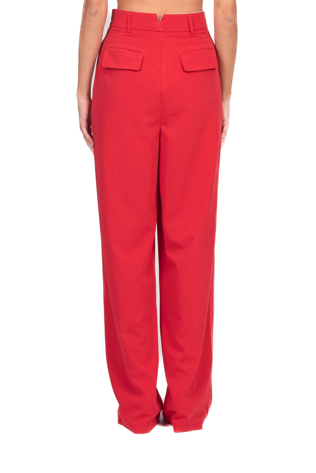 Tensione In - Pantalone palazzo chiusura asimmetrica Art. 26P4364