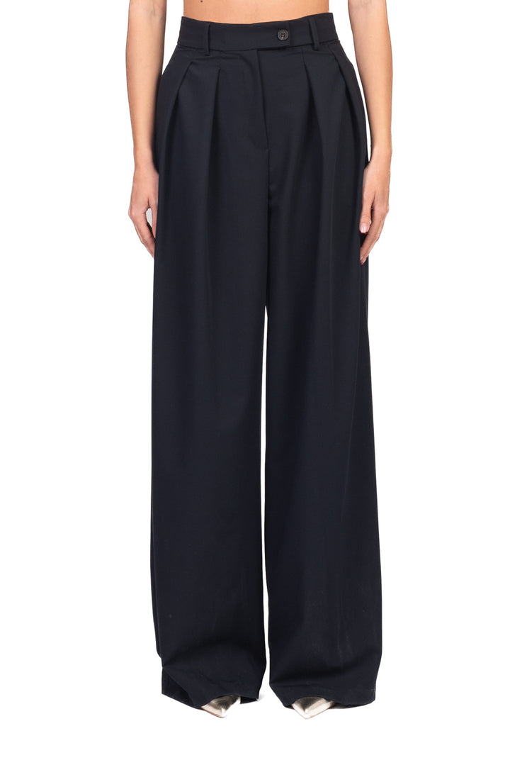 Tensione In - Pantalone palazzo chiusura asimmetrica Art. 26P4364