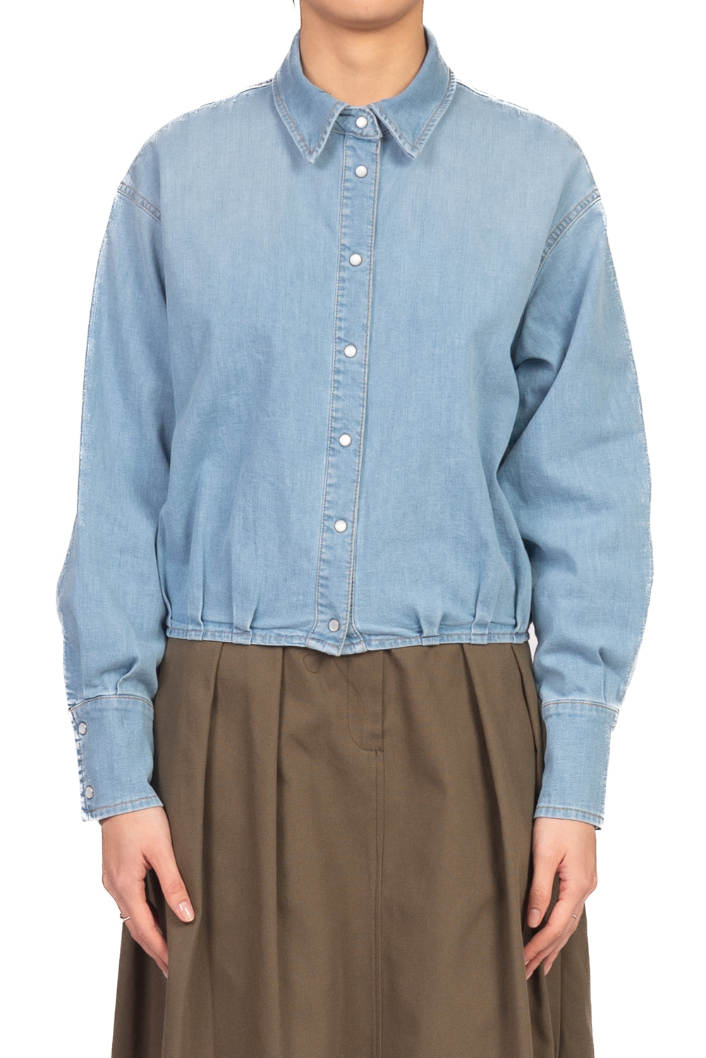 Vicolo - Camicia in denim palloncino Art. DAB5375