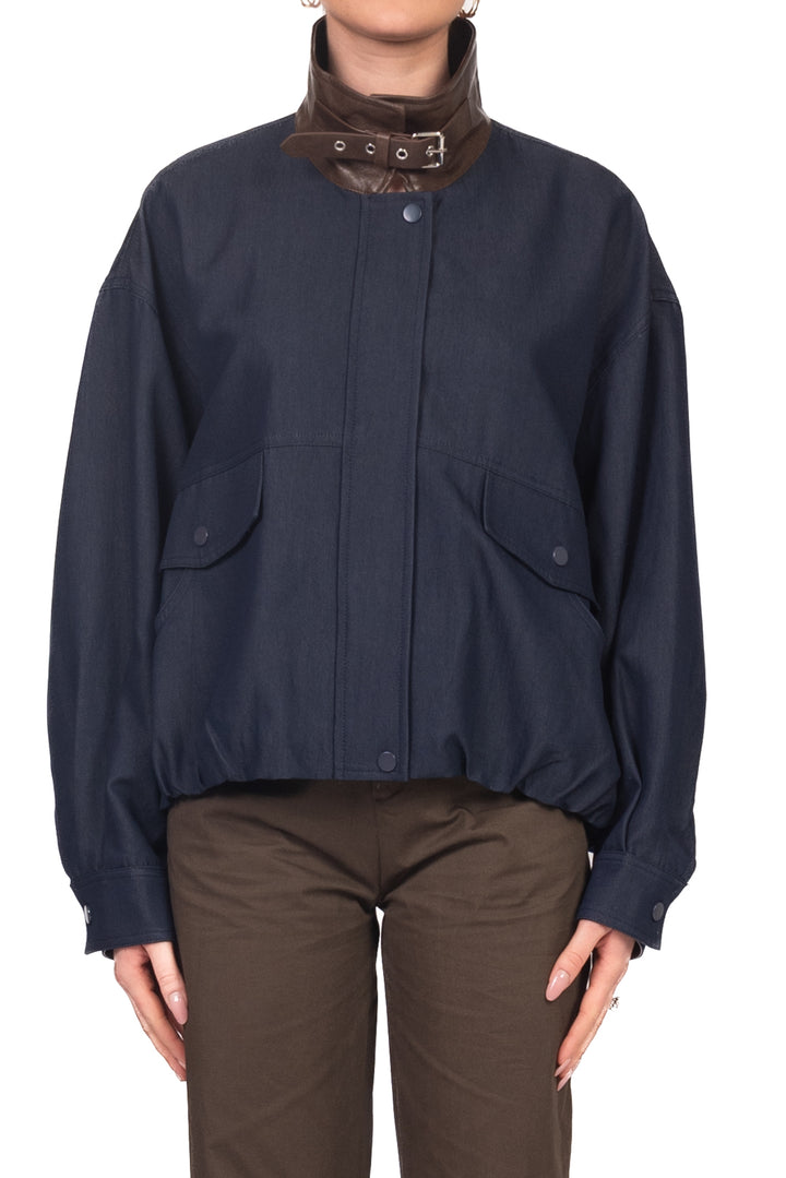 Vicolo - Giacca bomber colletto ecopelle Art. TAB0078