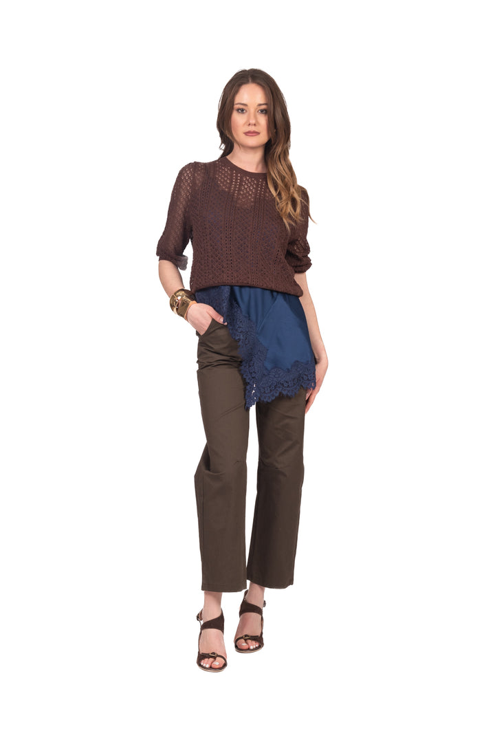 Vicolo - Maglia crochet Art. 2AB2176