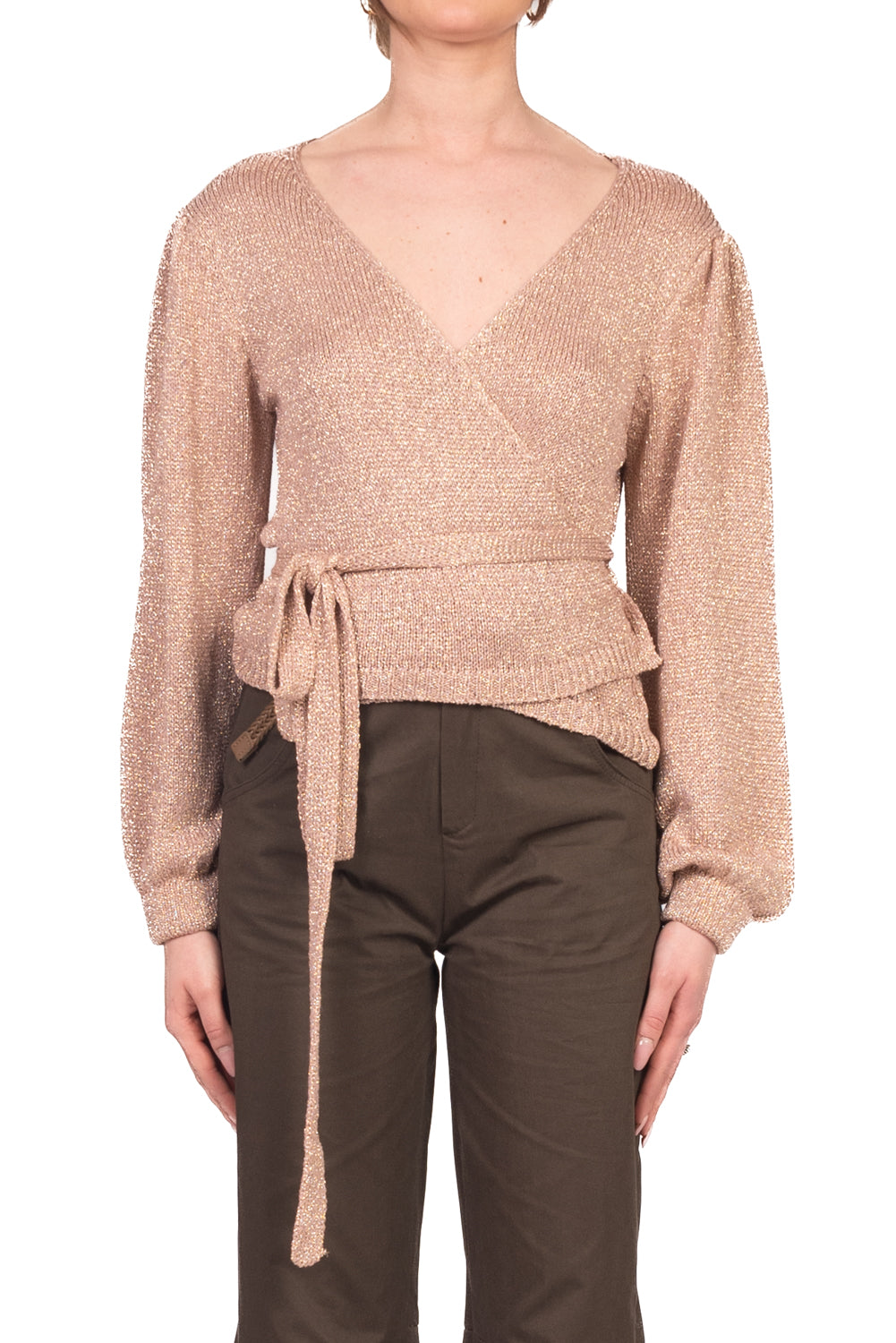 Vicolo - Cardigan scaldacuore filo lurex Art. 5AB5020