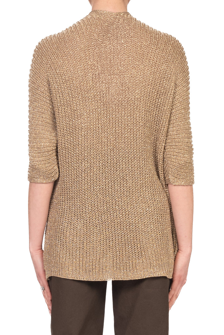 Vicolo - Cardigan aperto filo lurex Art. 5AB5021