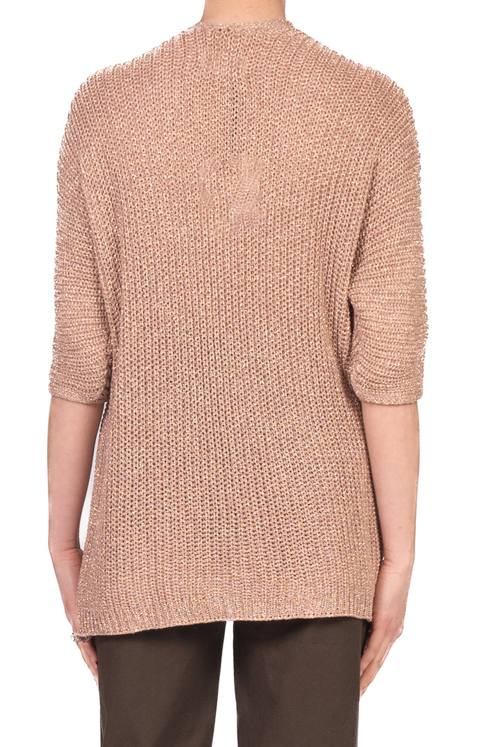 Vicolo - Cardigan aperto filo lurex Art. 5AB5021