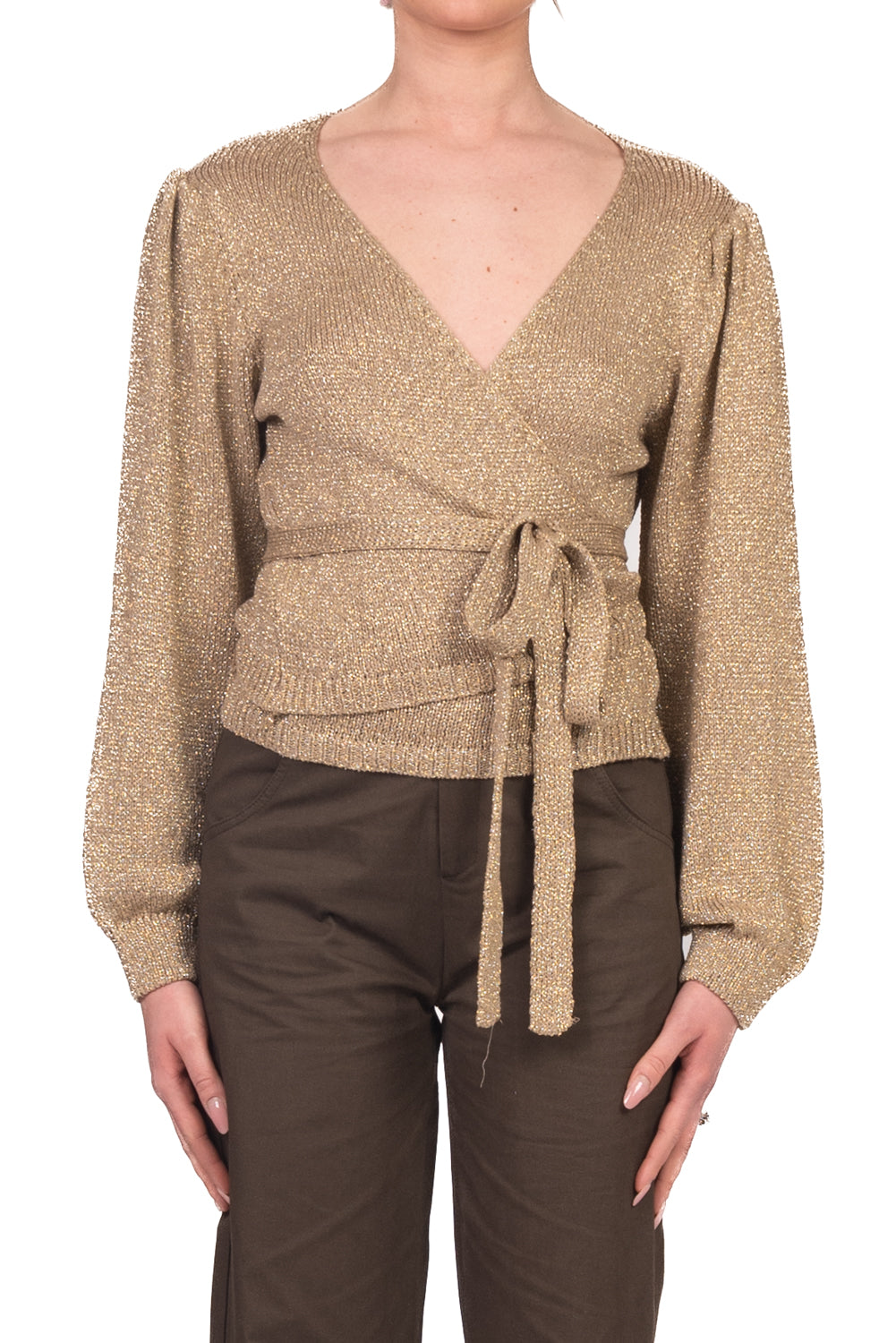 Vicolo - Cardigan scaldacuore filo lurex Art. 5AB5020