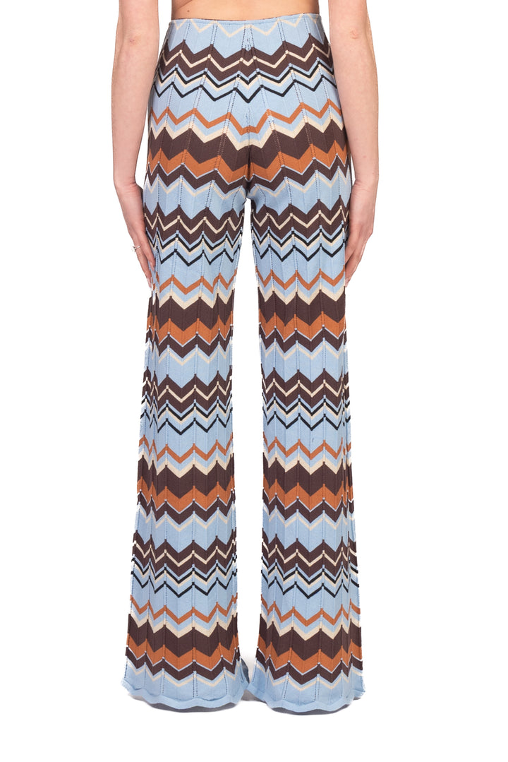 Vicolo - Pantalone in maglia fantasia Art. 4AB4018