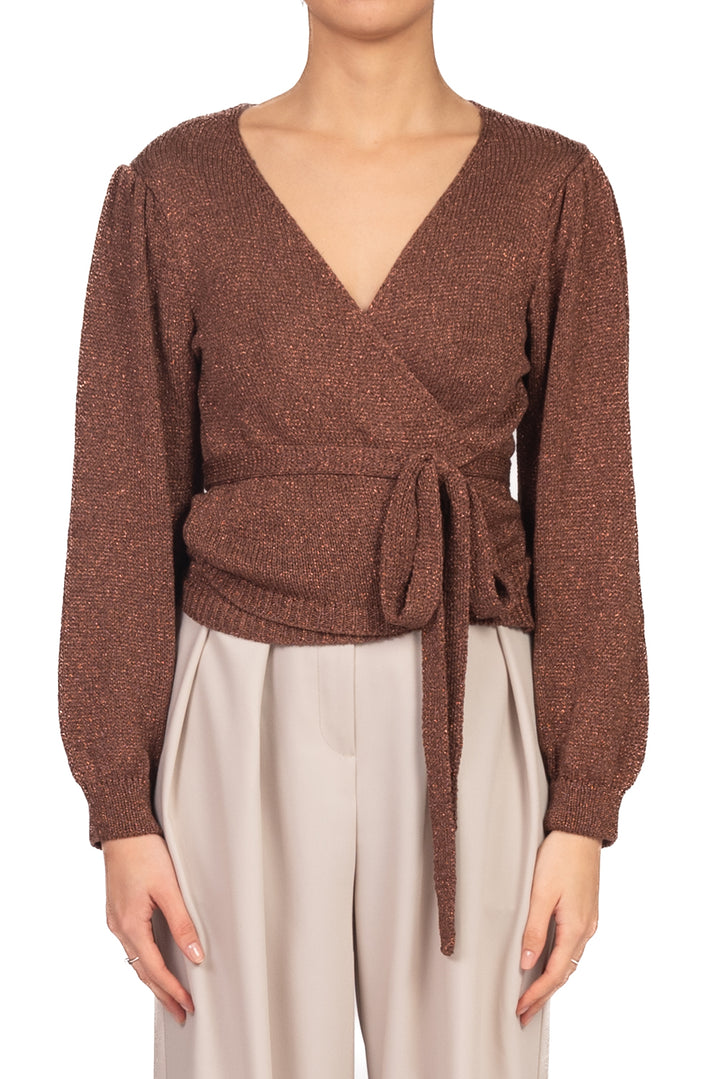 Vicolo - Cardigan scaldacuore filo lurex Art. 5AB5020