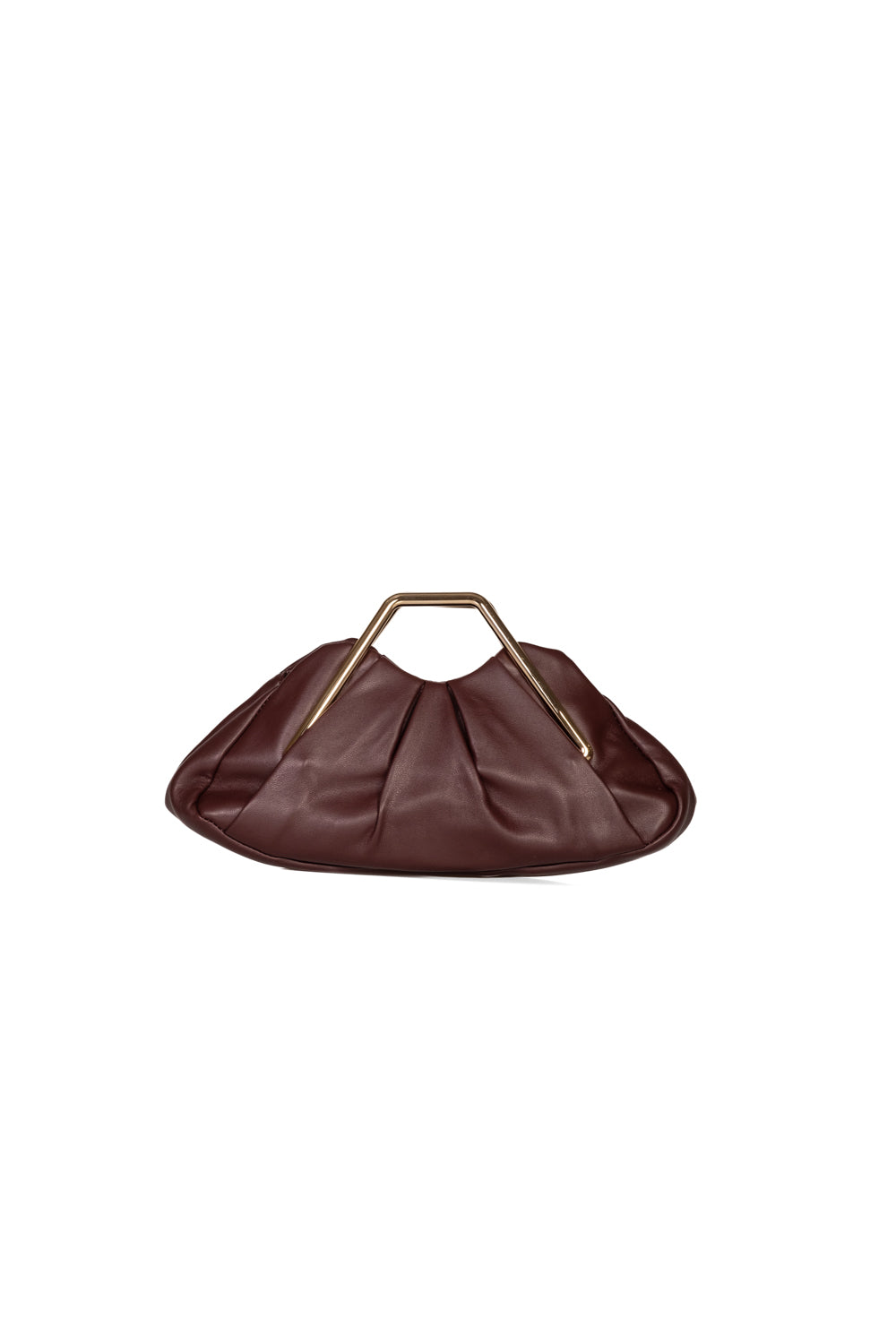 Upper - Borsa clutch manico oro