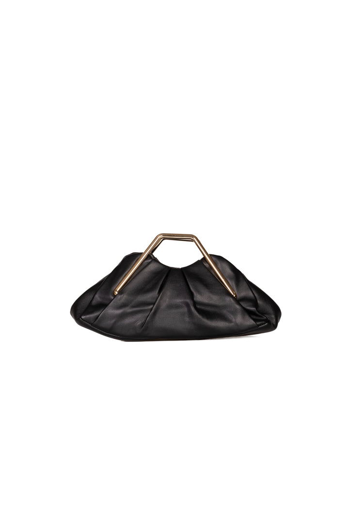 Upper - Borsa clutch manico oro