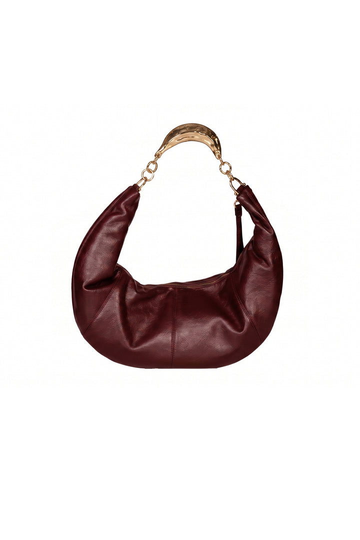 Upper - Borsa mezzaluna ecopelle