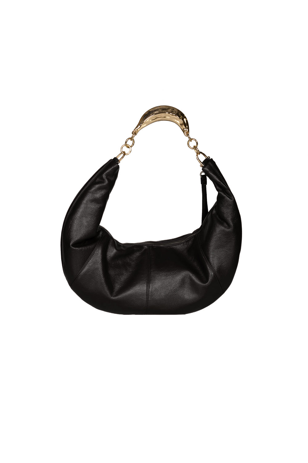 Upper - Borsa mezzaluna ecopelle