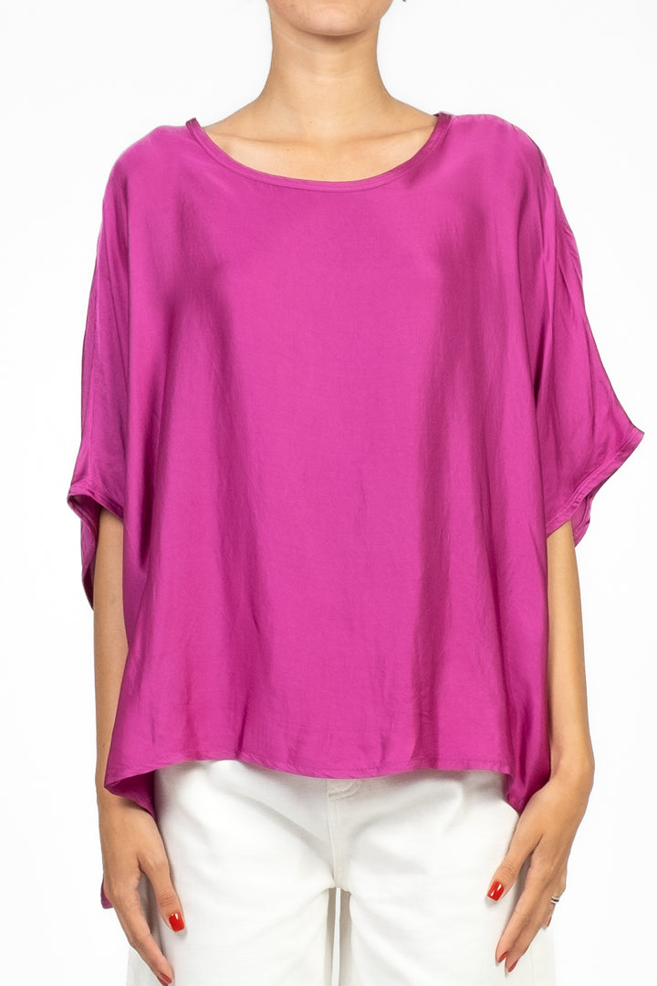 Tensione In - Blusa satin mezza manica Art. FB736B05QPE25