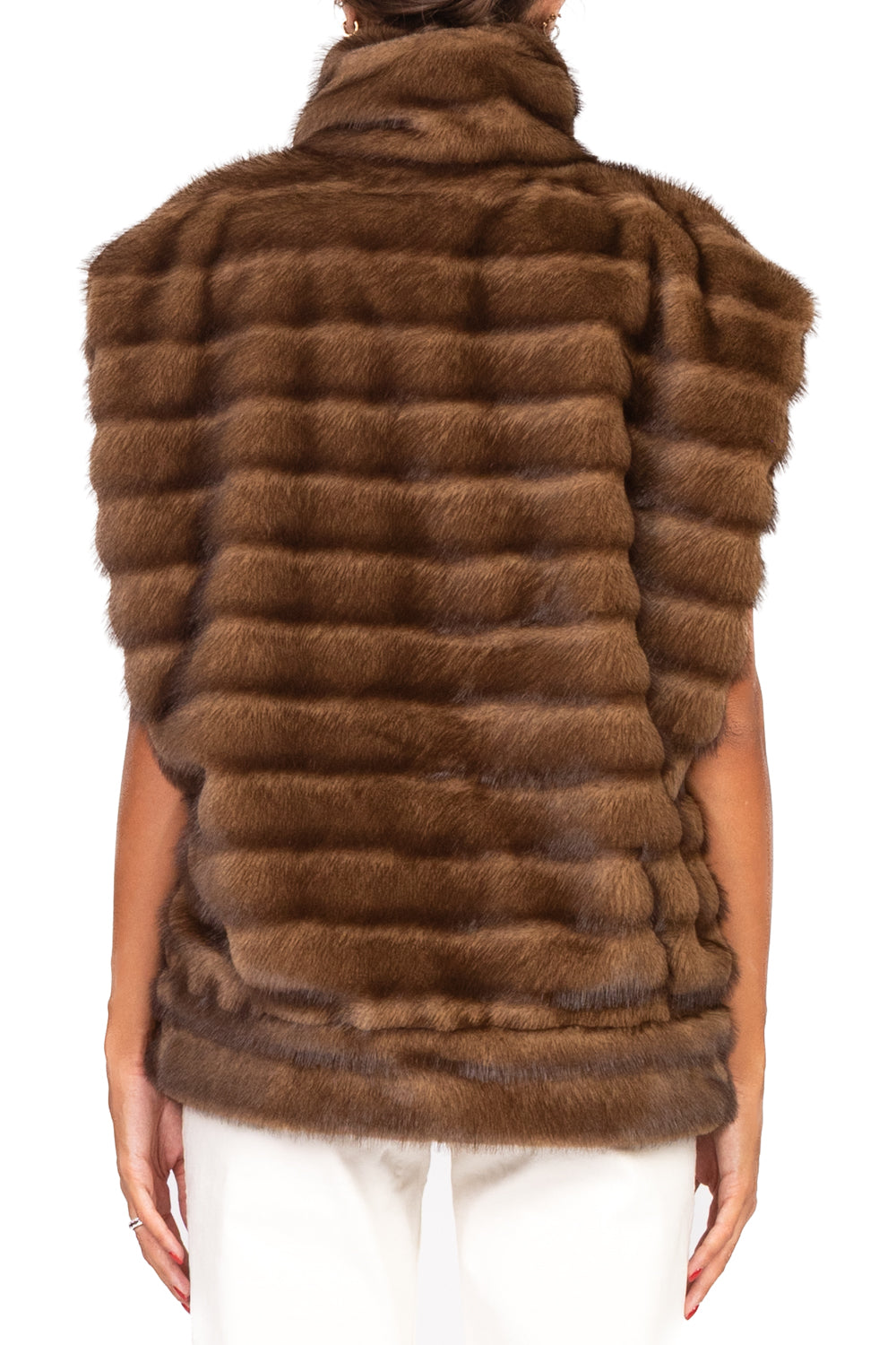 Tensione In - Gilet ecopeliccia over Art. HN344