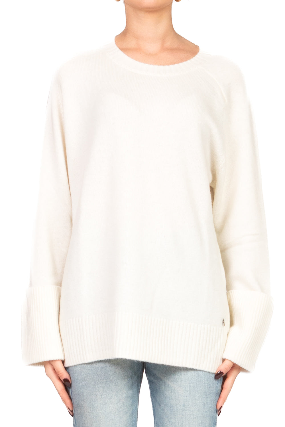 Dixie - Maglia girocollo con polsino rigirato Art. M833Y037A