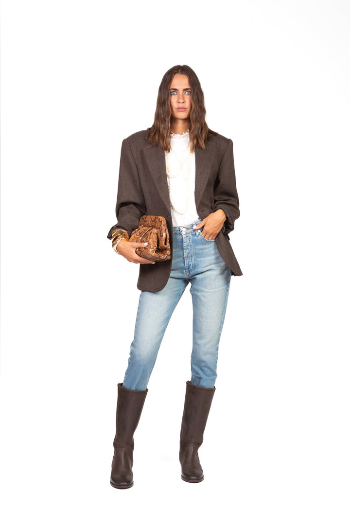Vicolo - Giacca doppio petto con spalline Art. TF0986