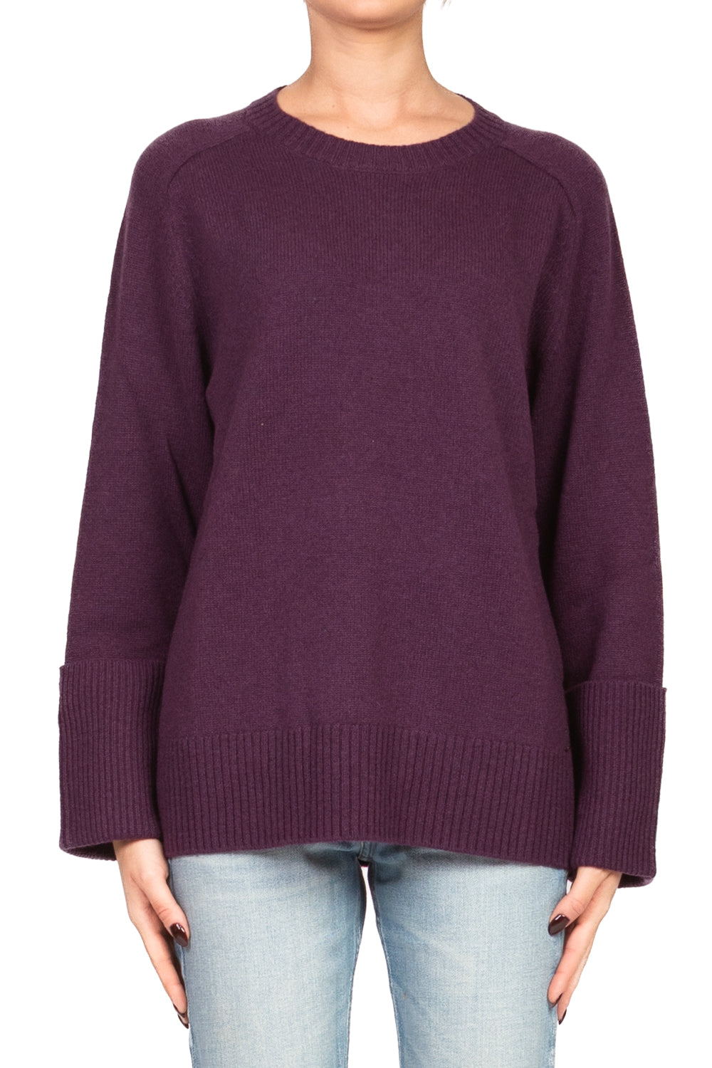 Dixie - Maglia girocollo con polsino rigirato Art. M833Y037A