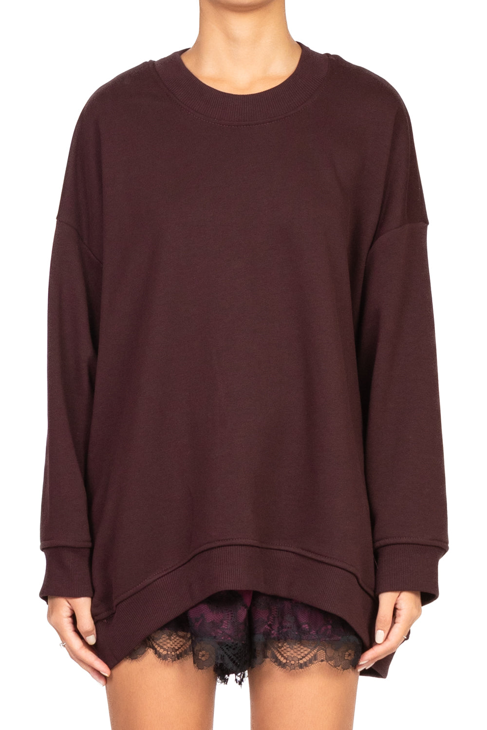 Vicolo - Felpa over girocollo Art. TF0582