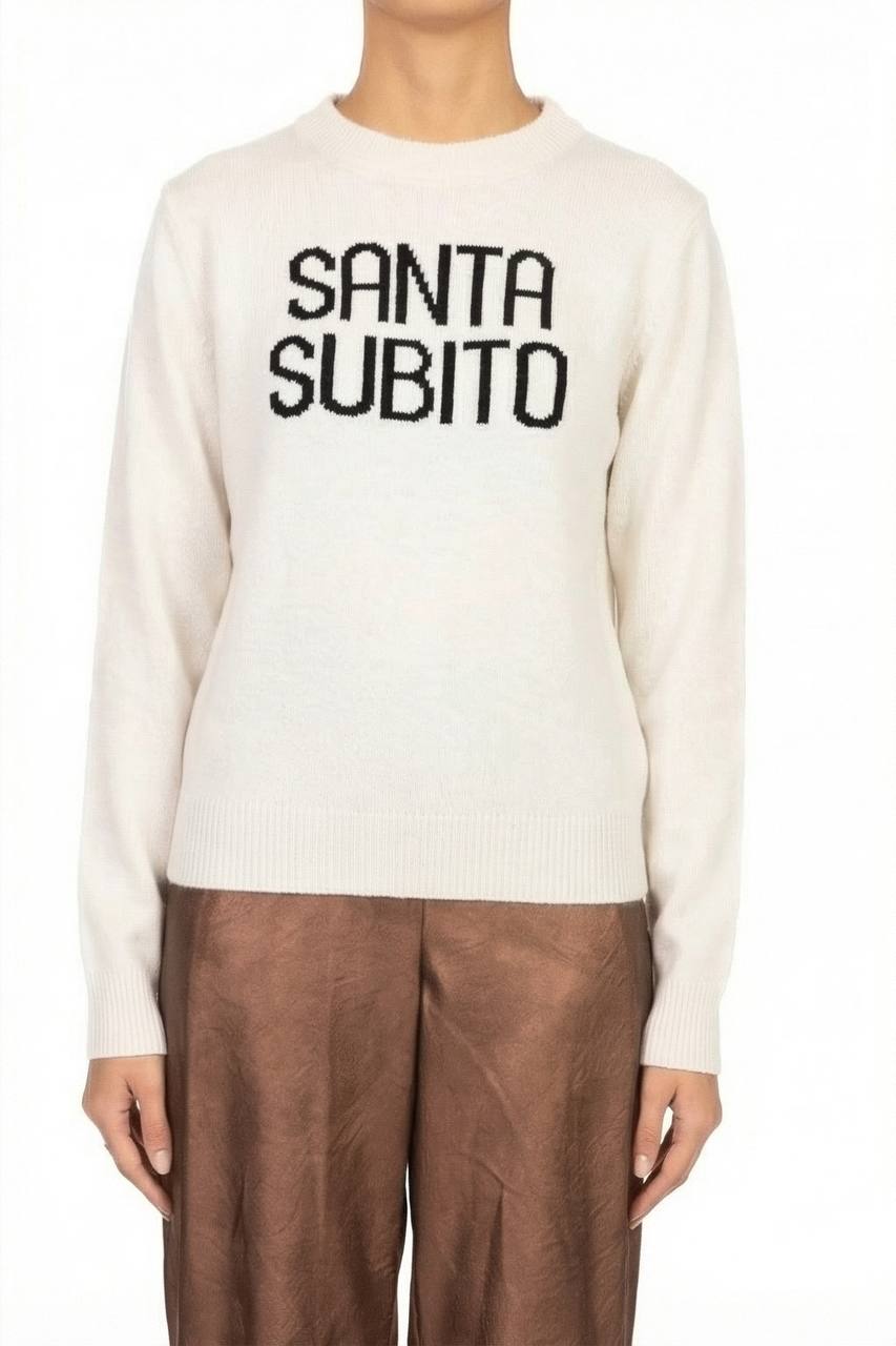 Tensione In - Maglia girocollo SANTA SUBITO Art. D82141