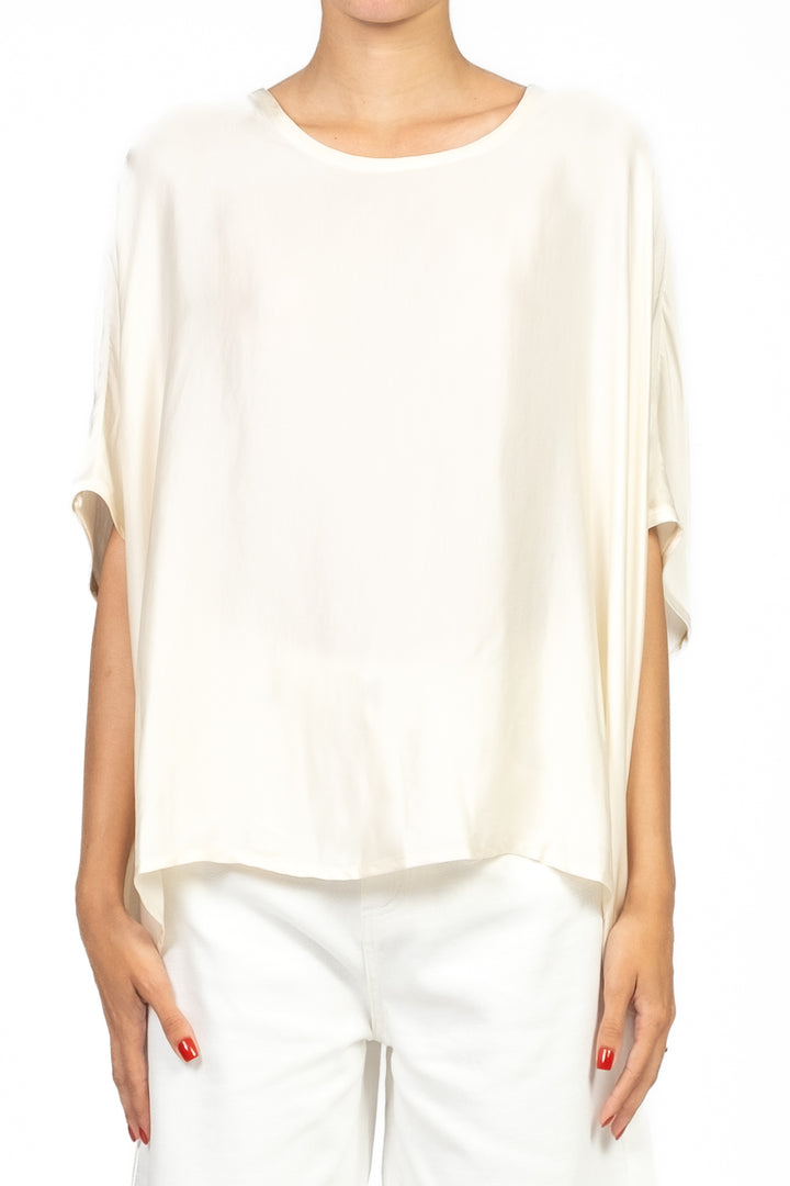 Tensione In - Blusa satin mezza manica Art. FB736B05QPE25