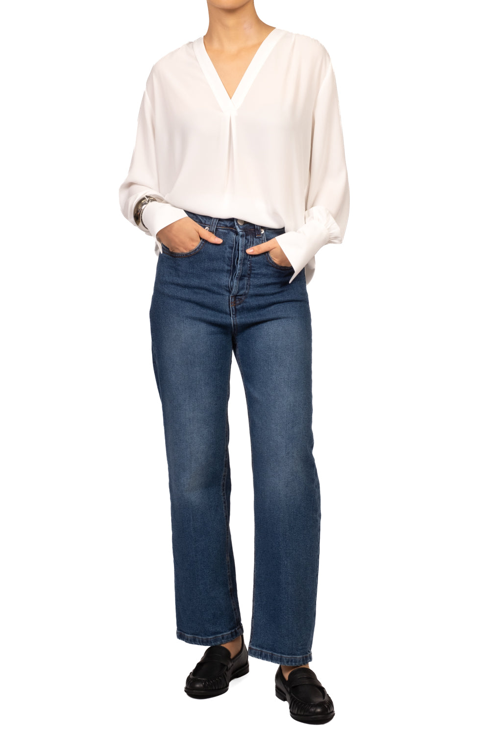 Emunà - Blusa scollo v Art. NOEMY