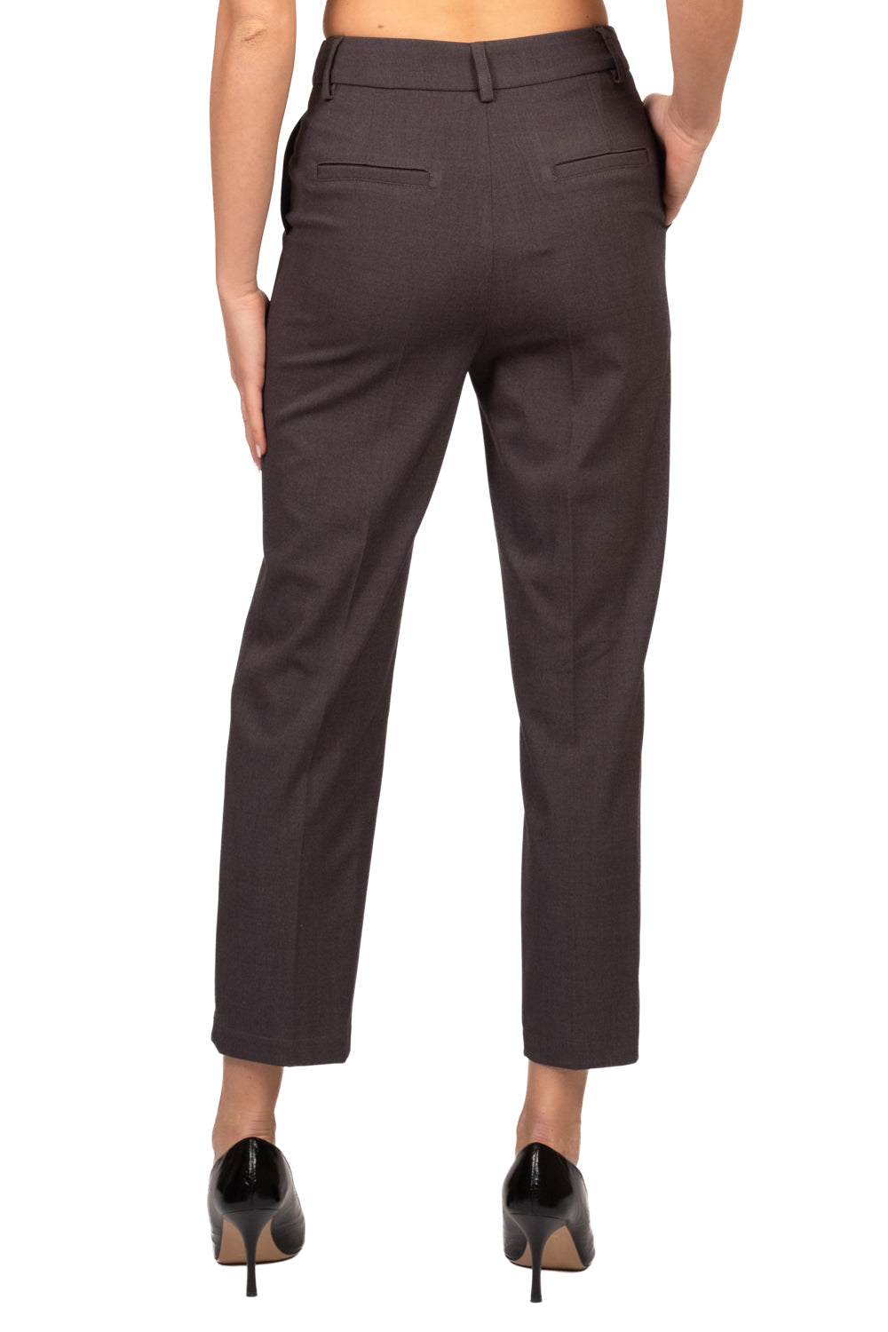 Tensione In - Pantalone sigaretta chiusura asimmetrica Art. 27P6449