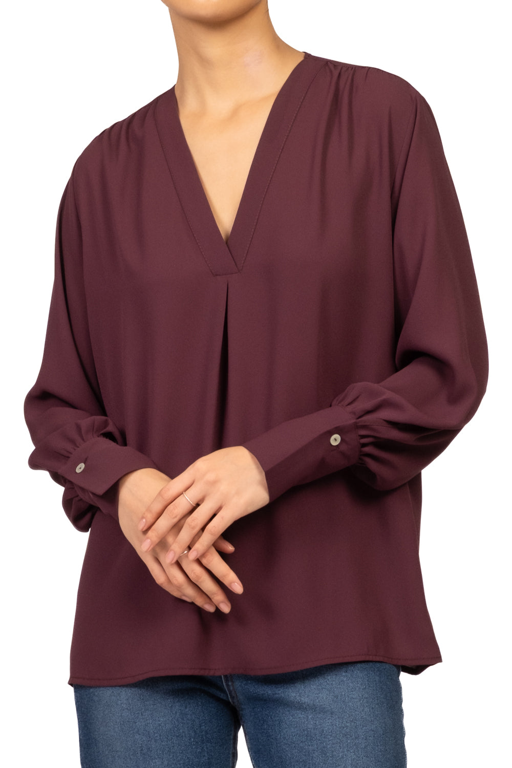 Emunà - Blusa scollo v Art. NOEMY