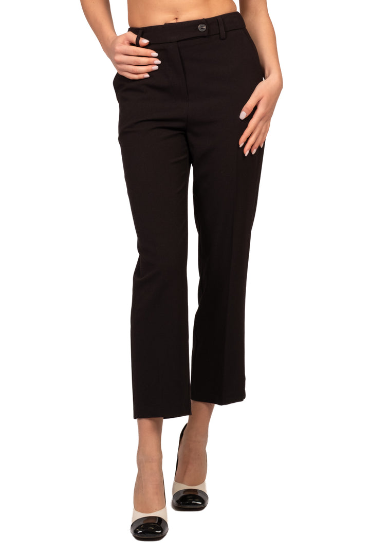 Tensione In - Pantalone sigaretta chiusura asimmetrica Art. 27P6449