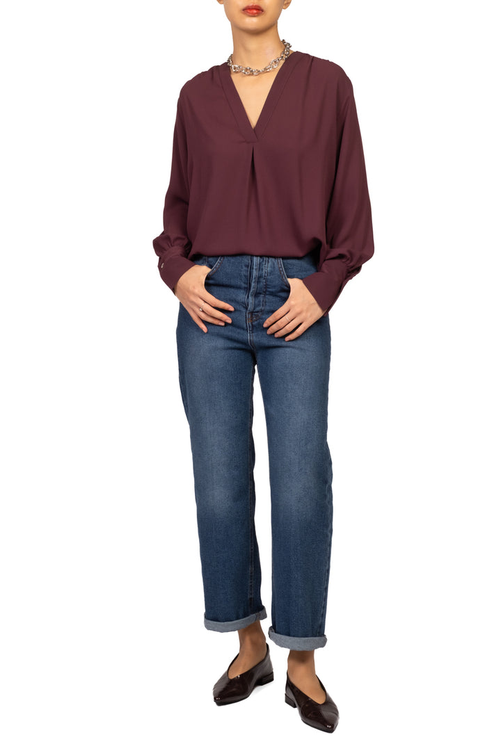 Emunà - Blusa scollo v Art. NOEMY